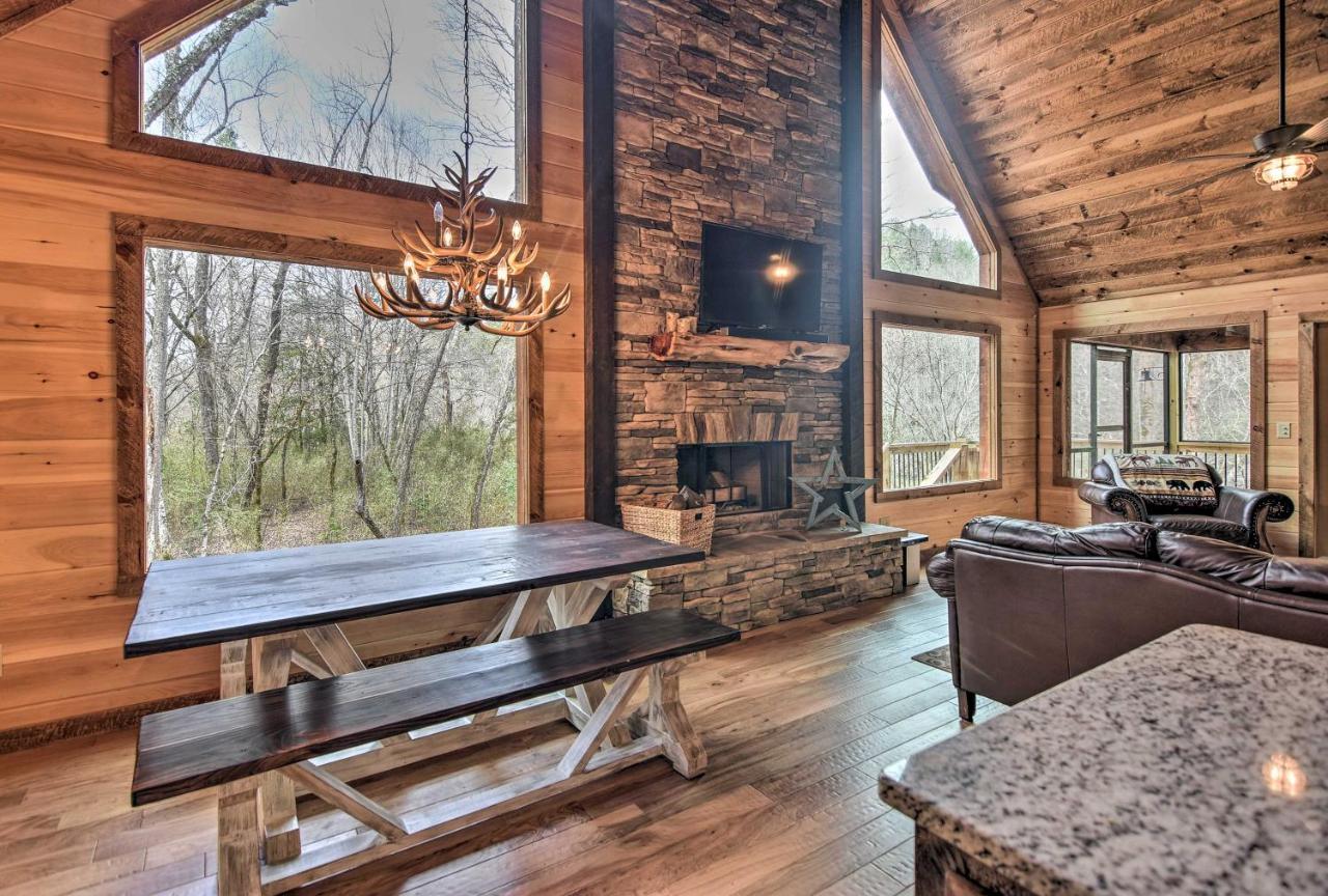 Modern Murphy Cabin With Nottely River Views! ภายนอก รูปภาพ