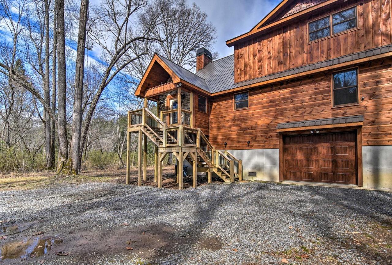 Modern Murphy Cabin With Nottely River Views! ภายนอก รูปภาพ